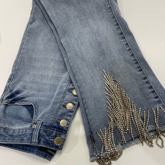 Forever 21 Denim - Forever 21 Light Blue Jeans with Silver Accents